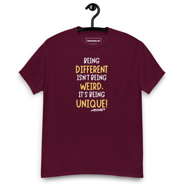 It's Being Unique! Graphic Saying T-Shirt - Image 3
