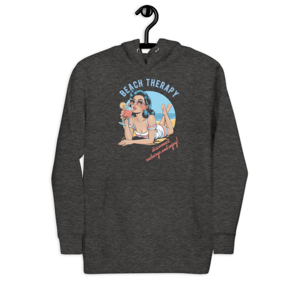 Beach Therapy Graphic Hoodie