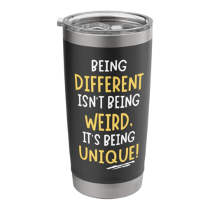 Unique! Stainless Steel Insulated Graphic Saying Tumbler