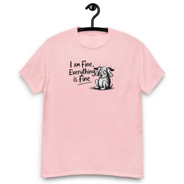 I am Fine, everything is fine, Sarcastic Graphic Saying T-Shirt - Image 4
