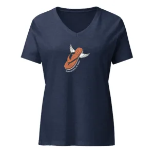 Womens Mom's Secret Weapon, Graphic V-Neck T-Shirt