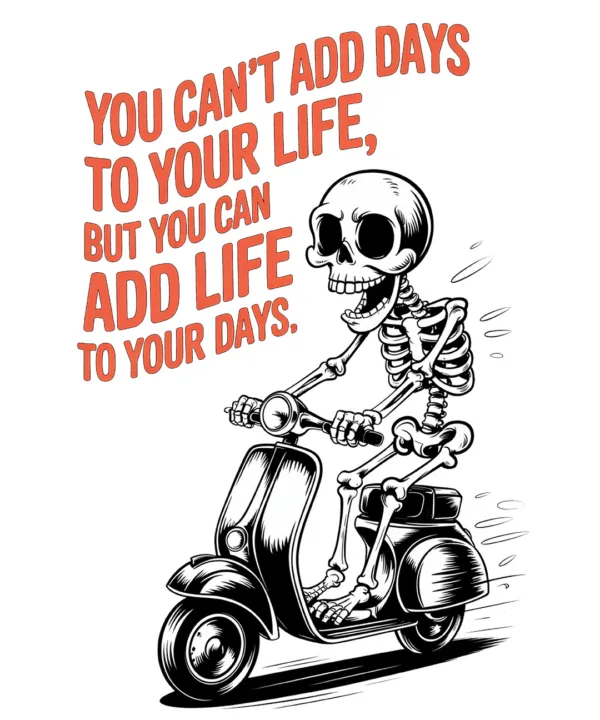 Skeleton Graphic Saying Tote Bag | Where Bold Meets Everyday - Image 5