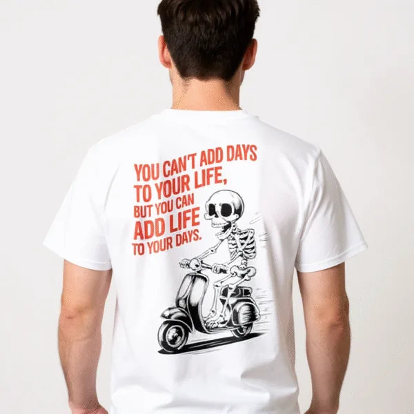 Skeleton Graphic | Skull Graphic | Motivation Graphic Saying T-Shirt