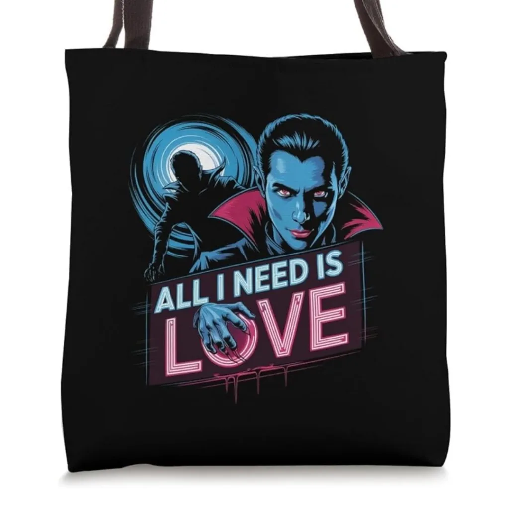 Vampire Graphic Tote Bag | Bold Style You Can Carry