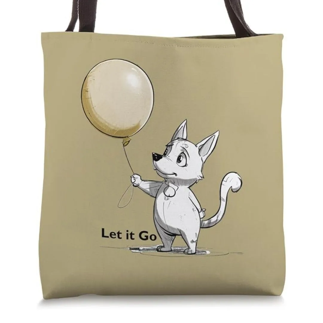 Don't you get tired of having to carry around those boring, plain Let It Go Dog Graphic Tote Bag that just don't show off who you are? It doesn't matter if you're going to the farmer's market, running to class, or just grabbing coffee with friends, your accessories should be just as exciting as everything else you do.