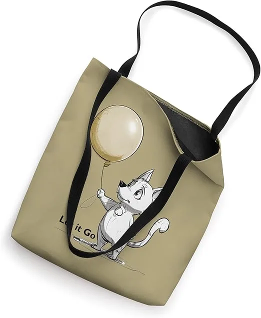 Let It Go - Dog Graphic Tote Bag: Your Daily Style Essential - Image 4